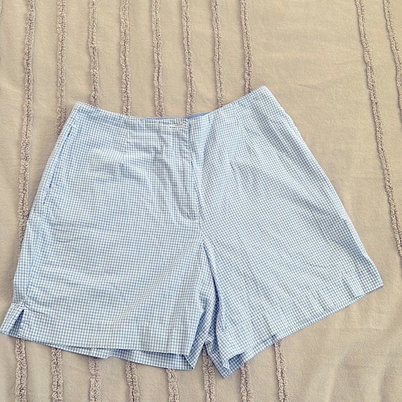 L.L. Bean Pants - L.L Bean Women’s Blue&White Gingham Shorts